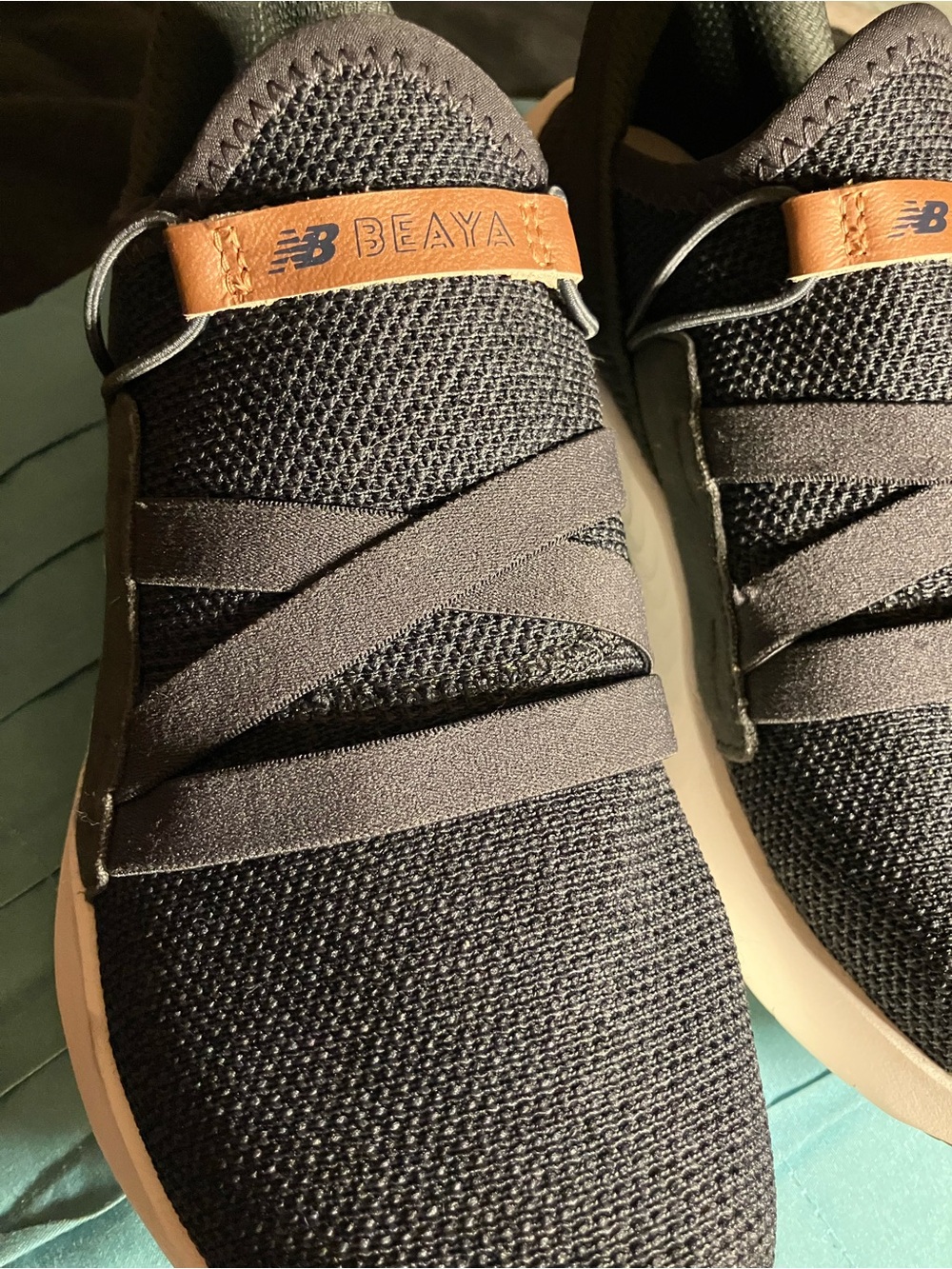 New Balance Dynasoft Women’s Black Knit Slip-On Sneakers Size 7.5